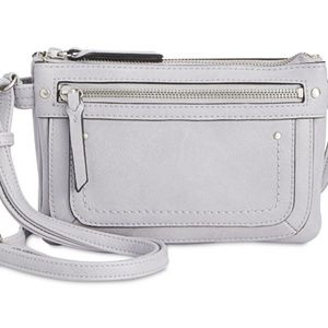 *NWT* Riverton Mini Dove Grey Crossbody Purse